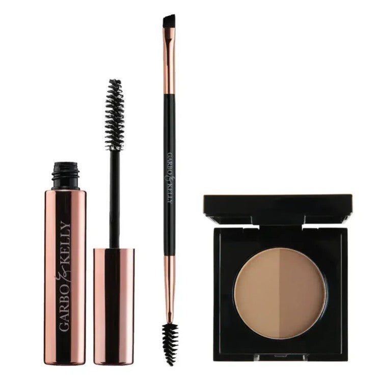 Garbo and Kelly - Brow Magic Set - Warm Brown