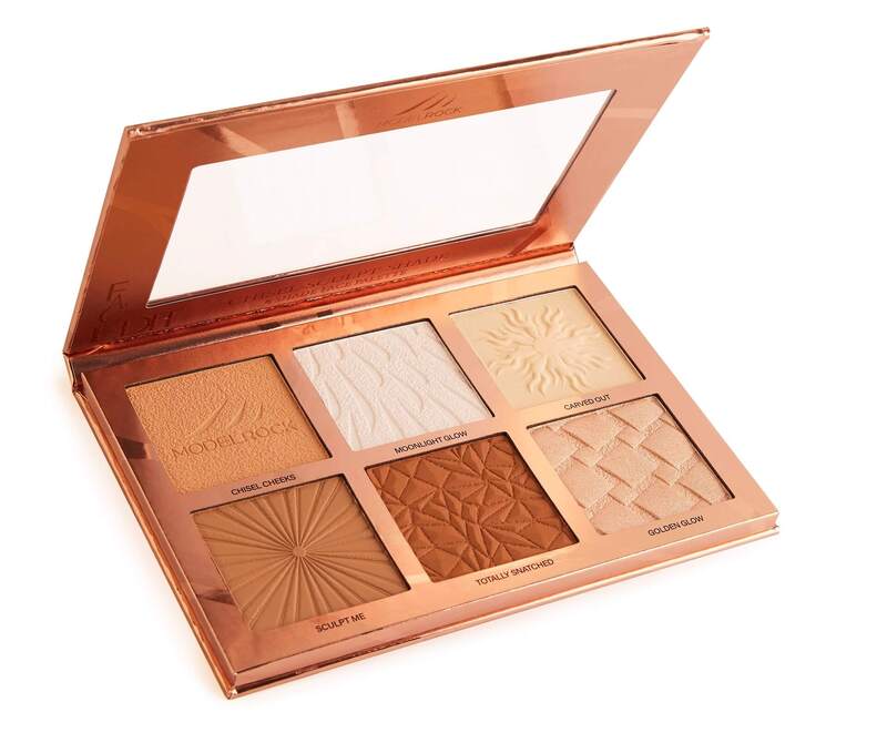 Modelrock-CHISEL-SCULPT-SHADE 6-Shade Face Palette