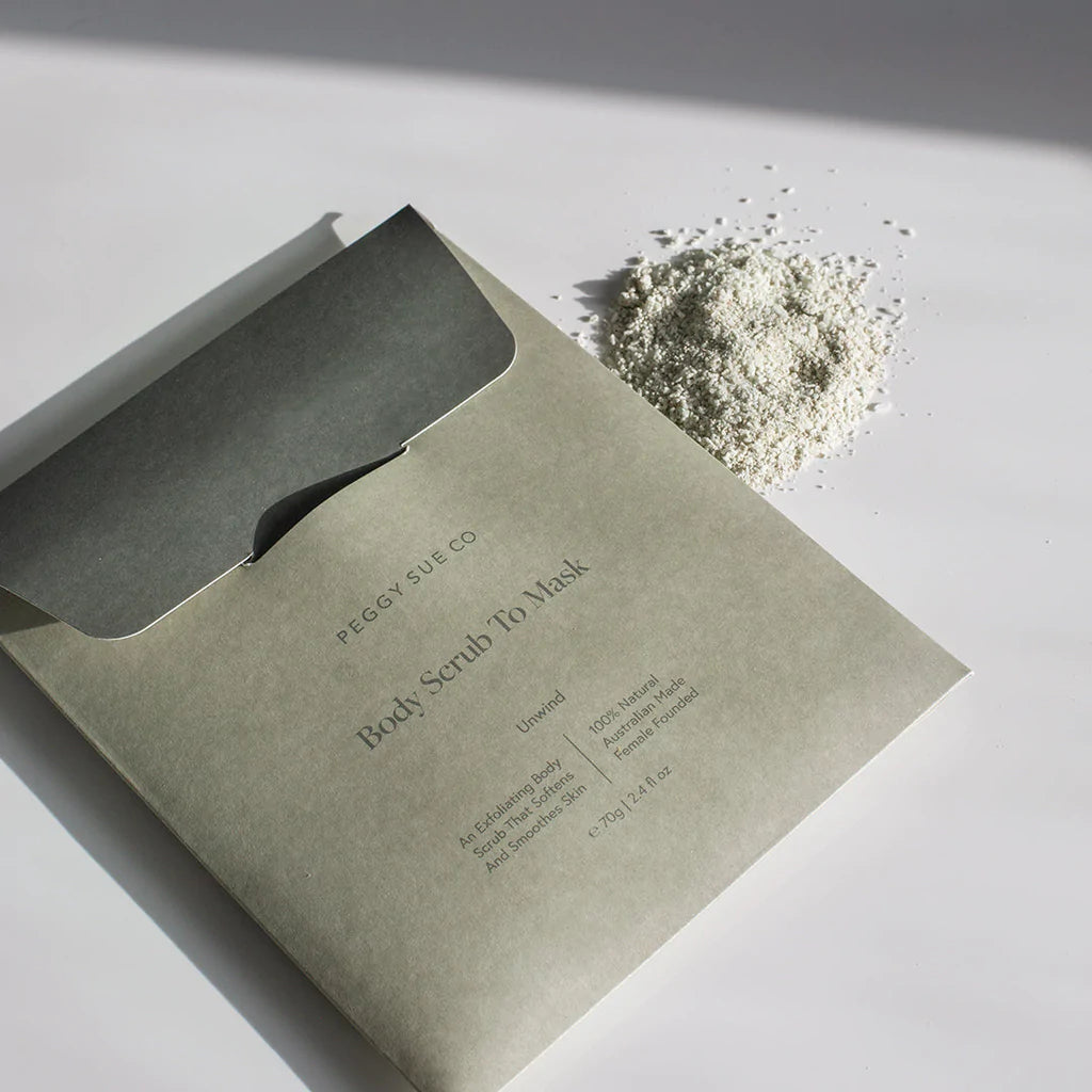 Peggy Sue - Body Scrub to Mask - Unwind