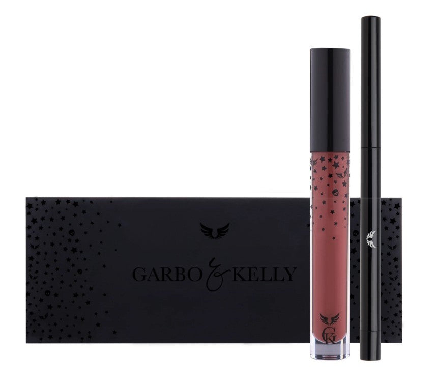 Garbo and Kelly - Rock Matte Kit with Lip Definer - Harmony