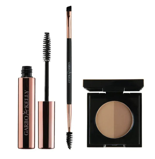 Garbo and Kelly - Brow Magic Set - Warm Brown