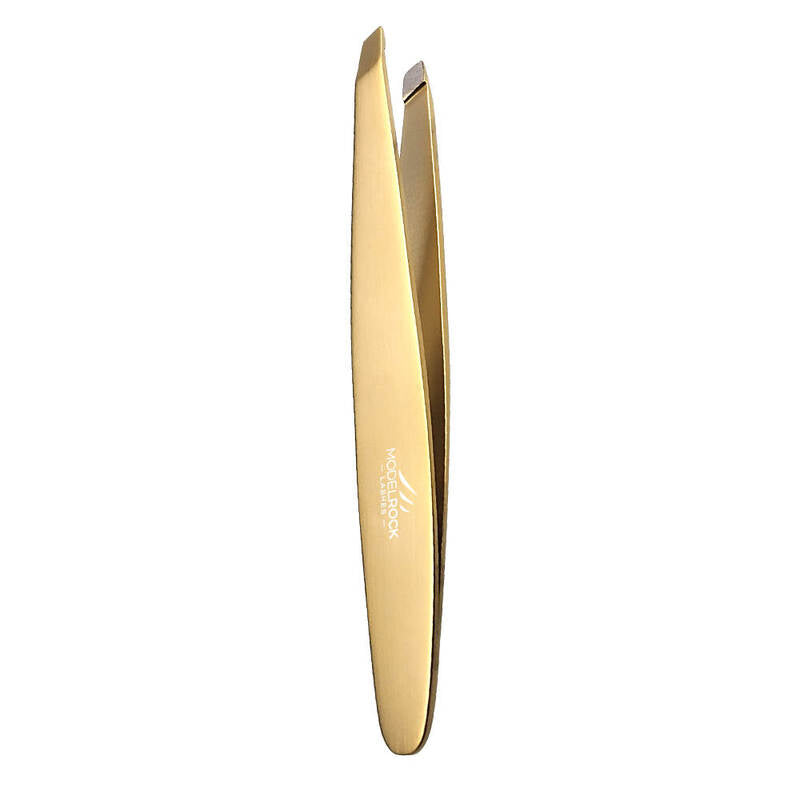 Modelrock- Gold Luxe Slanted Tweezer