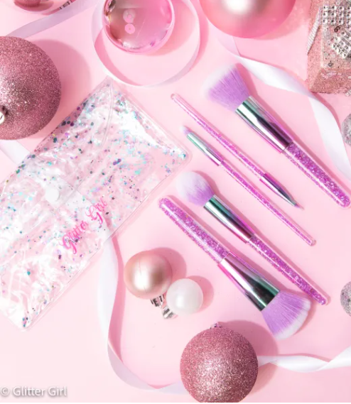 Glitter Girl - Unicorn Sparkle Makeup Brush Set