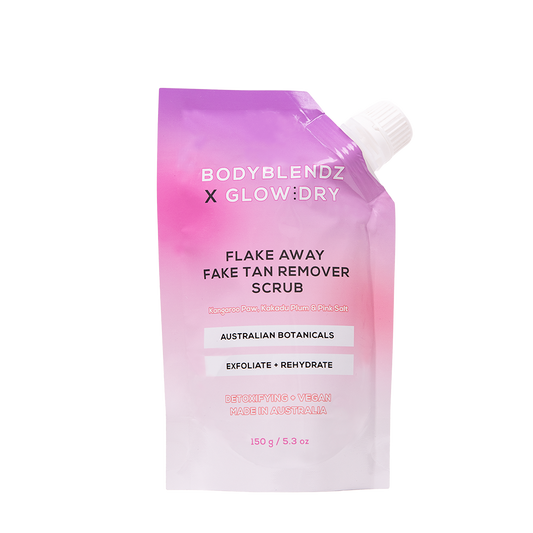 Body Blendz x GlowDry - Flake Away Fake Tan Remover Scrub