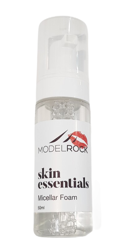 Modelrock Skin Essentials Micellar Foam 50ml pump
