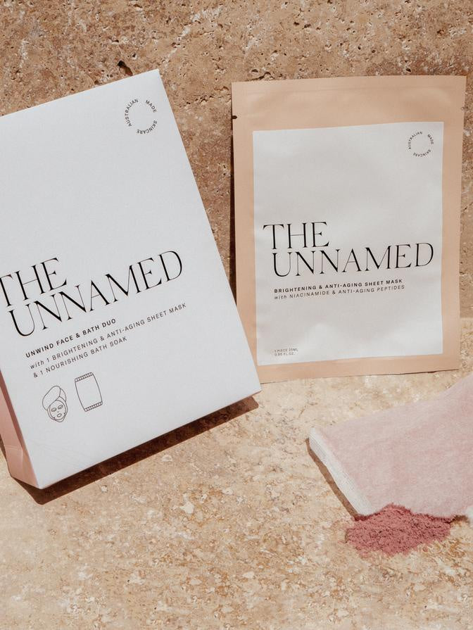 The Unamed- Unwind Face & Bath Duo Set