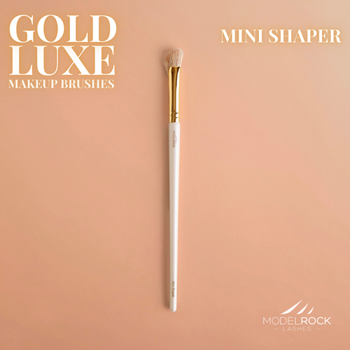 Modelrock- Gold Luxe - Makeup Brush - Mini Shaper