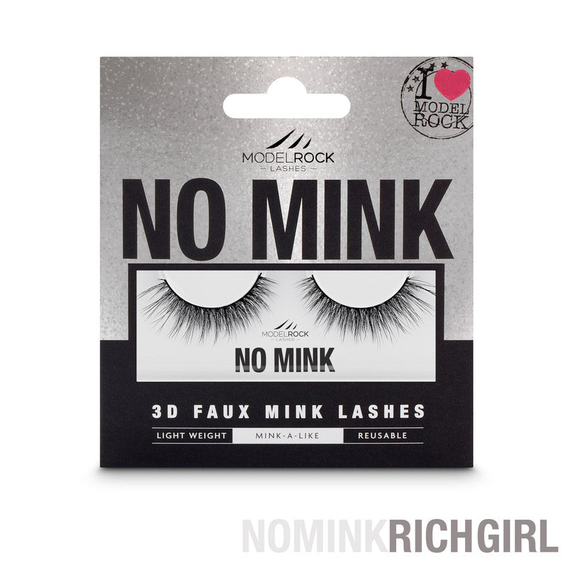 Modelrock - No Mink - faux mink lashes
