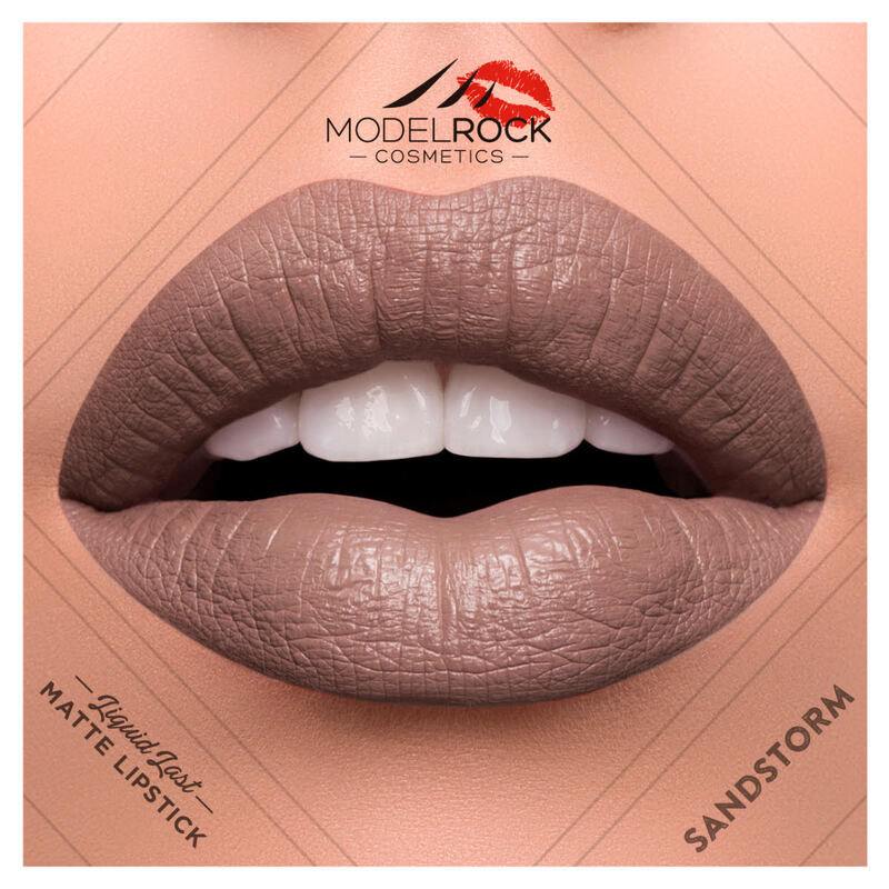 Modelrock- Liquid to Matte Longwear Lipstick- Sandstorm