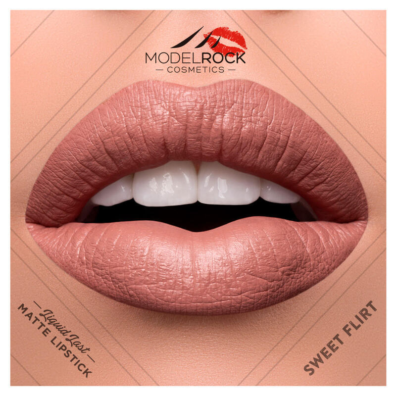 Modelrock- Liquid to Matte Longwear Lipstick- Sweet Flirt