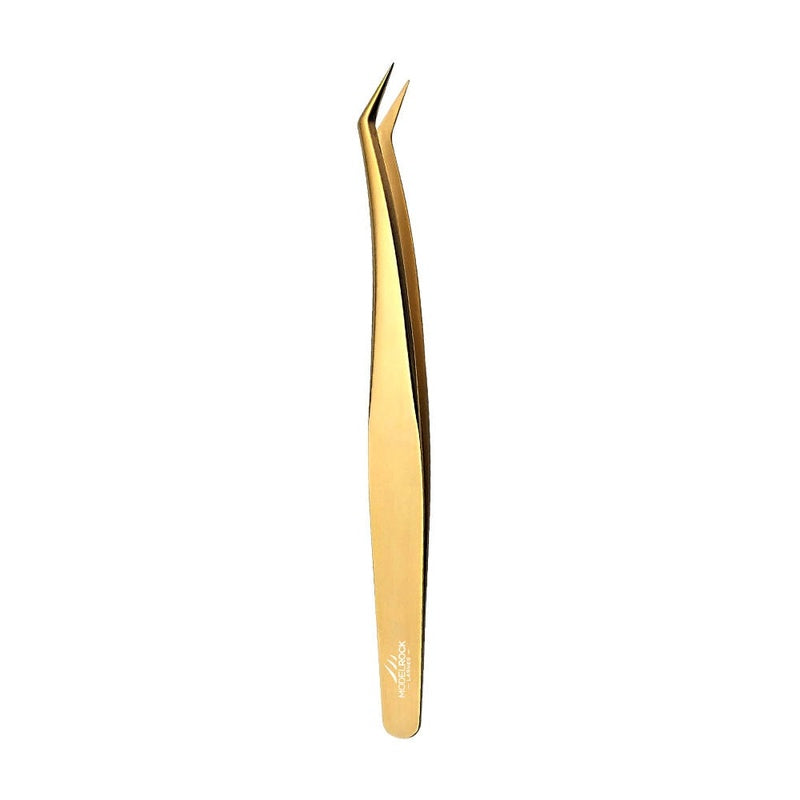 Modelrock- Gold Luxe - Precision DIY Cluster Lash Tweezer