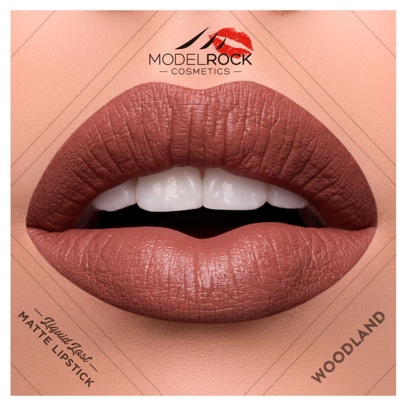 Modelrock- Liquid to Matte Longwear Lipstick- Woodland
